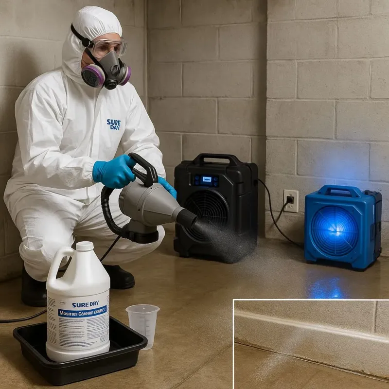 Sanitization and Odor Removal process in Sperry, OK