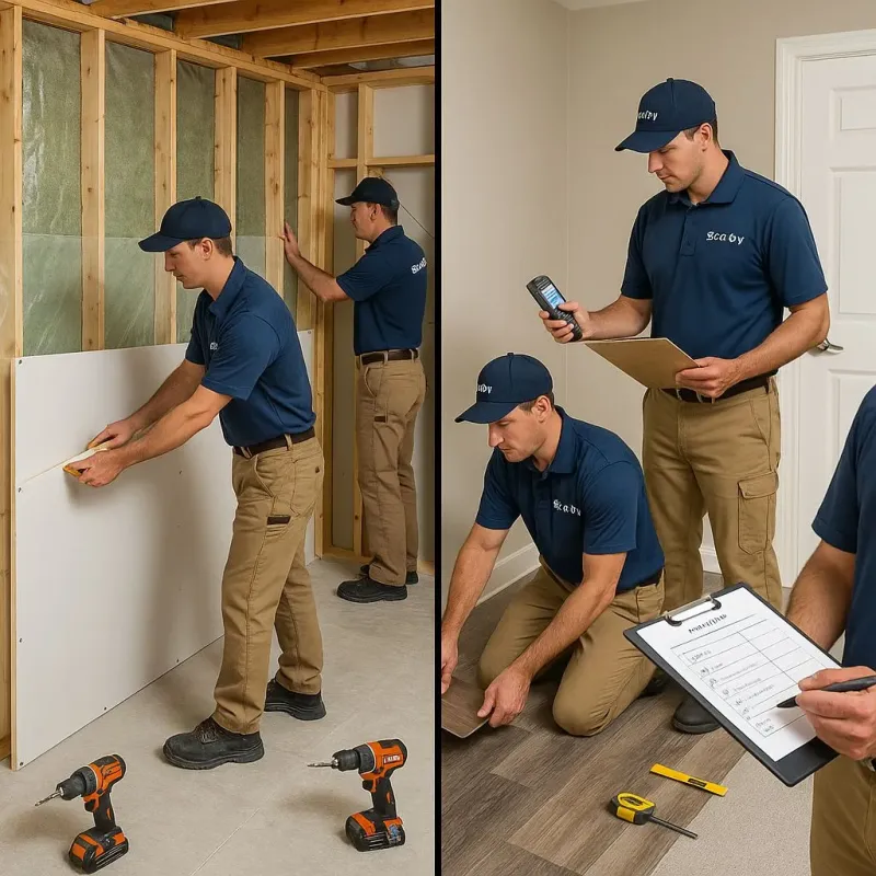 Repairs and Reconstruction process in Sperry, OK