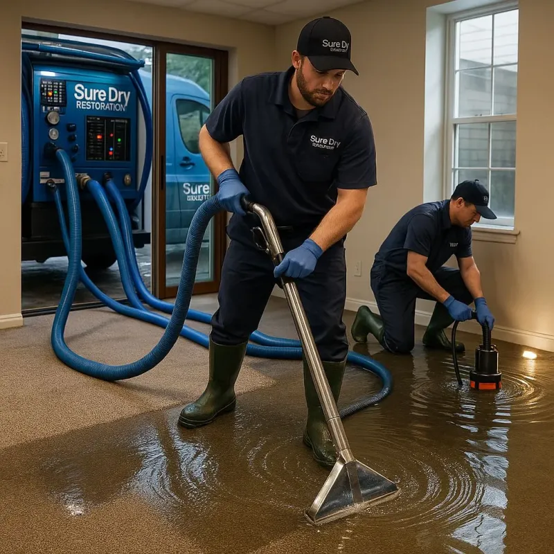 Water Extraction and Removal process in Sperry, OK